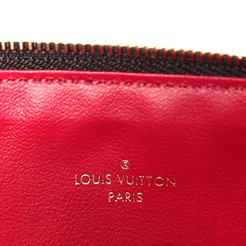 Louis Vuitton Monogram Pochette Felicie Chain Wallet Fuchsia