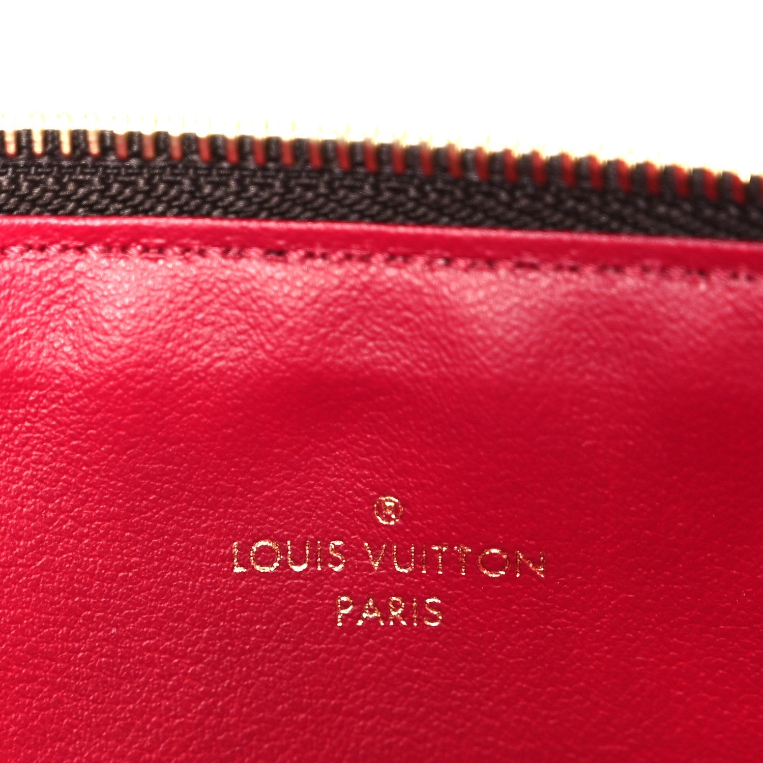 Louis Vuitton Monogram Pochette Felicie Chain Wallet Fuchsia