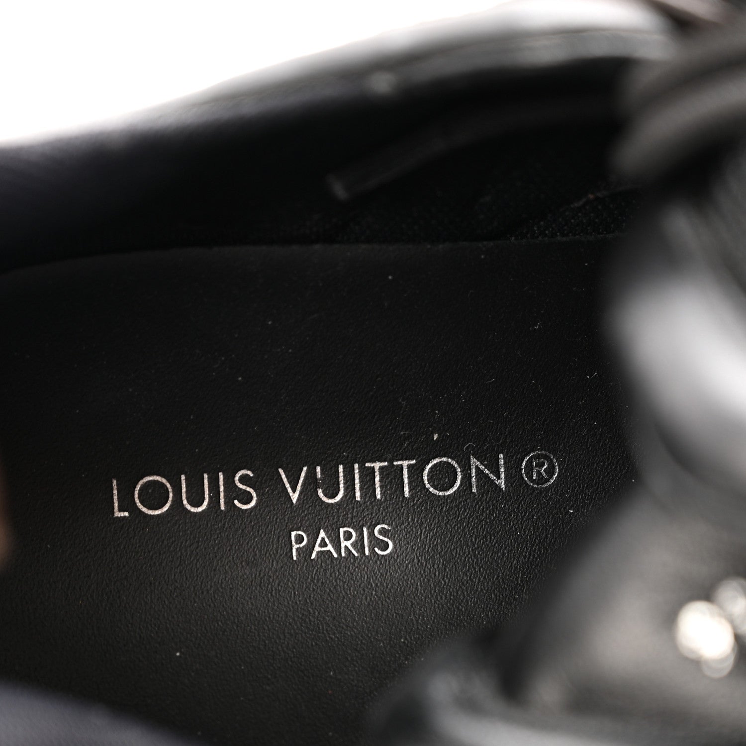Louis Vuitton Calfskin Patent Monogram LV Archlight Sneakers 36 Black