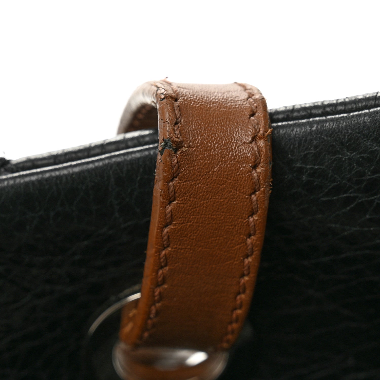 Chanel Glazed Calfskin On the Road Zip Tote Black