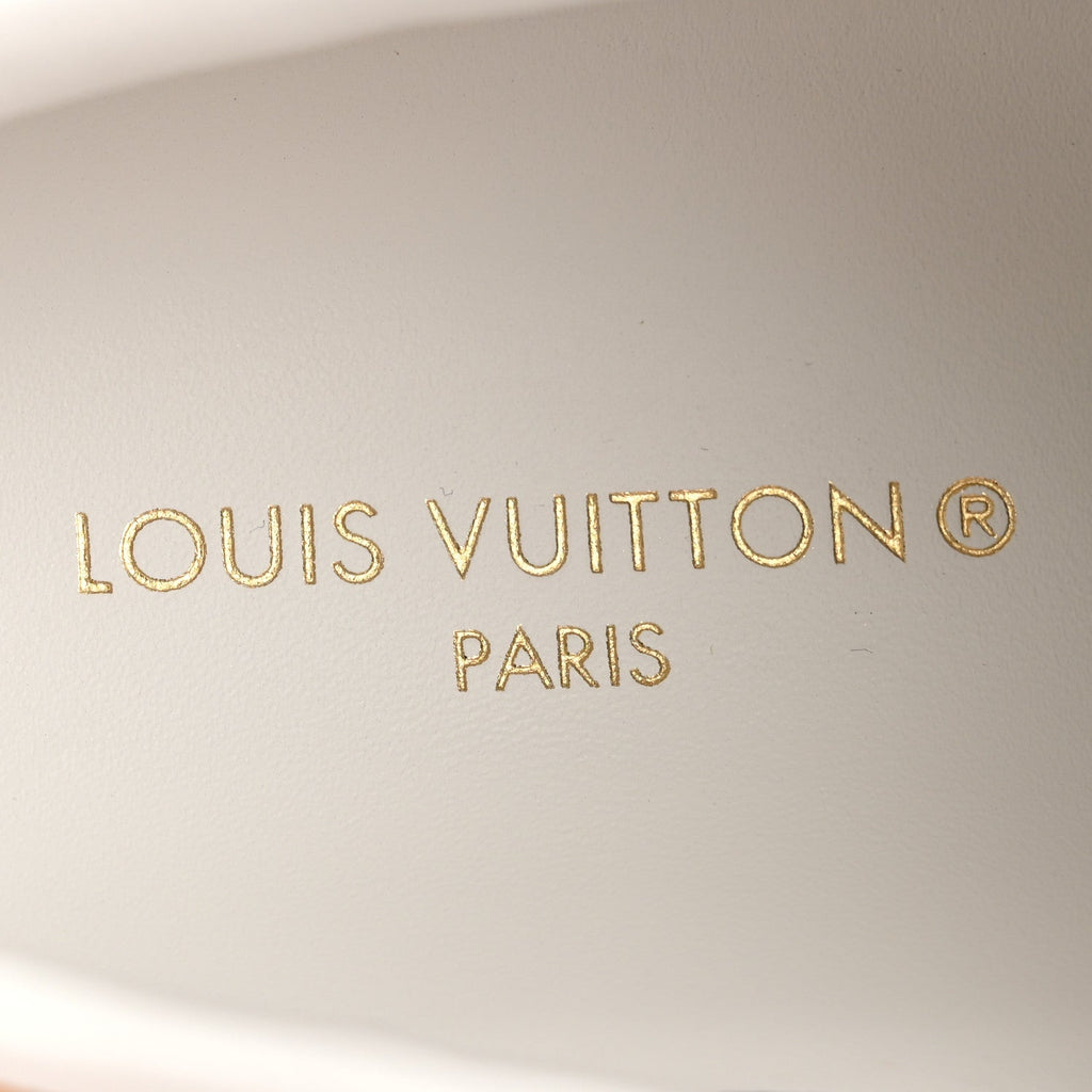 Louis Vuitton Damier Azur Front Row Sneaker 36 White