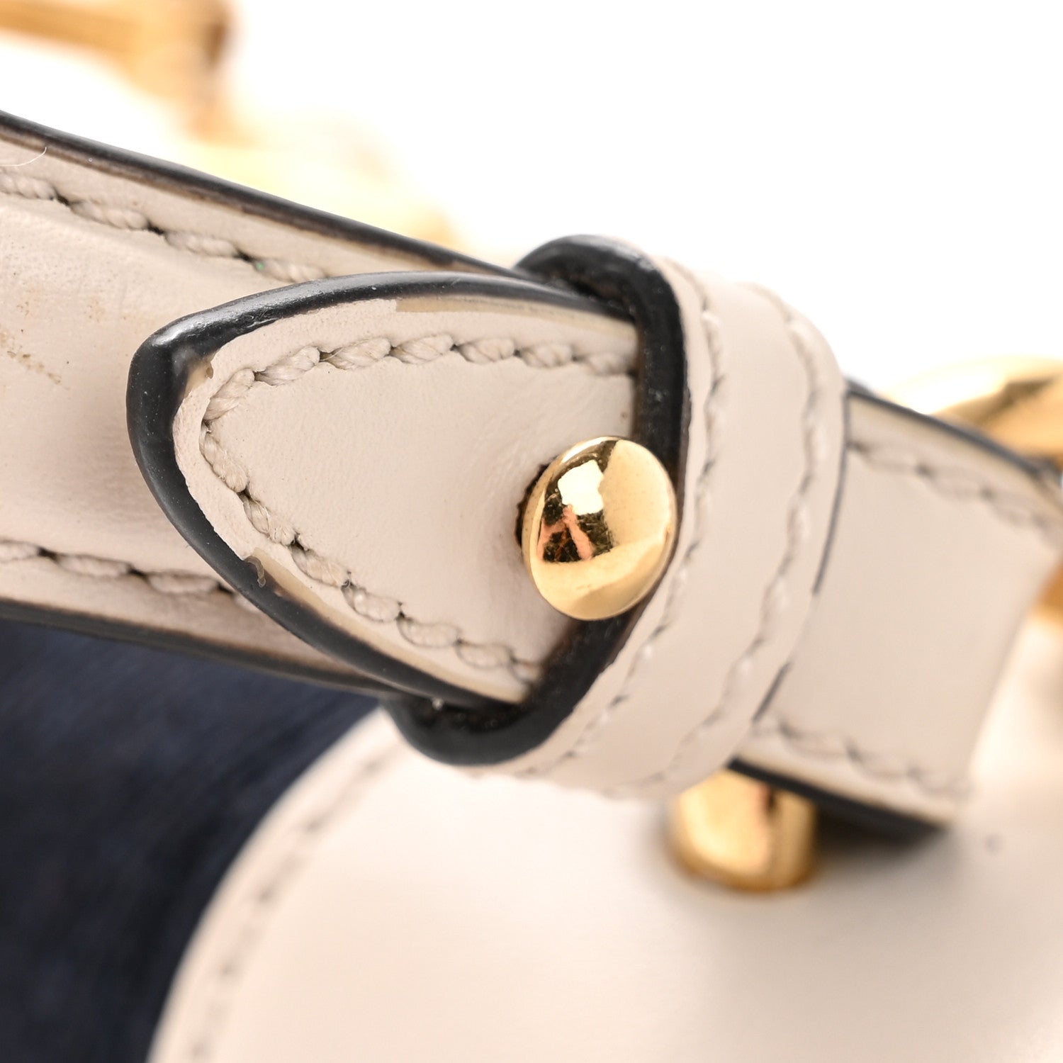 Gucci Calfskin Mini Sylvie Top Handle Bag White