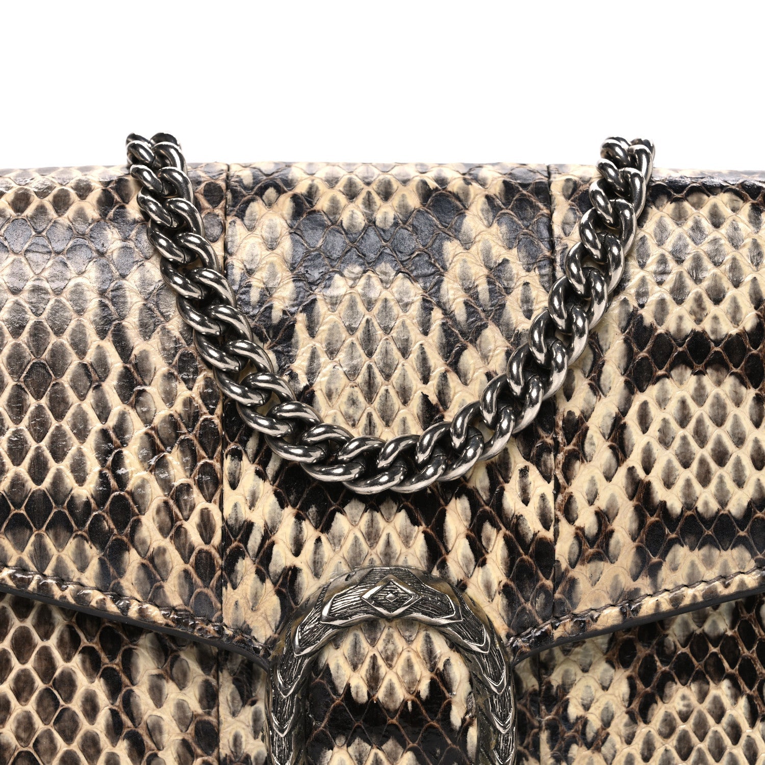 Gucci Watersnake Mini Dionysus Chain Wallet