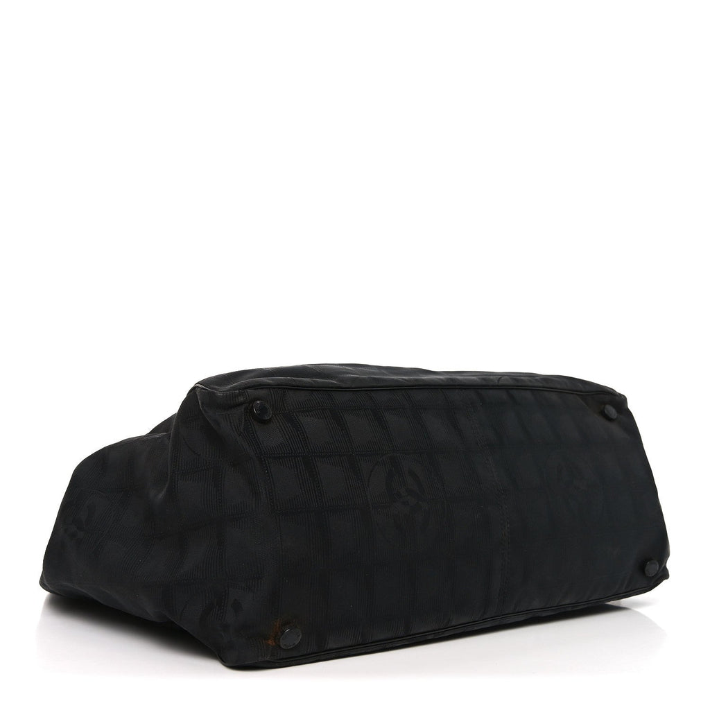 Chanel Nylon Large Travel Tote Black