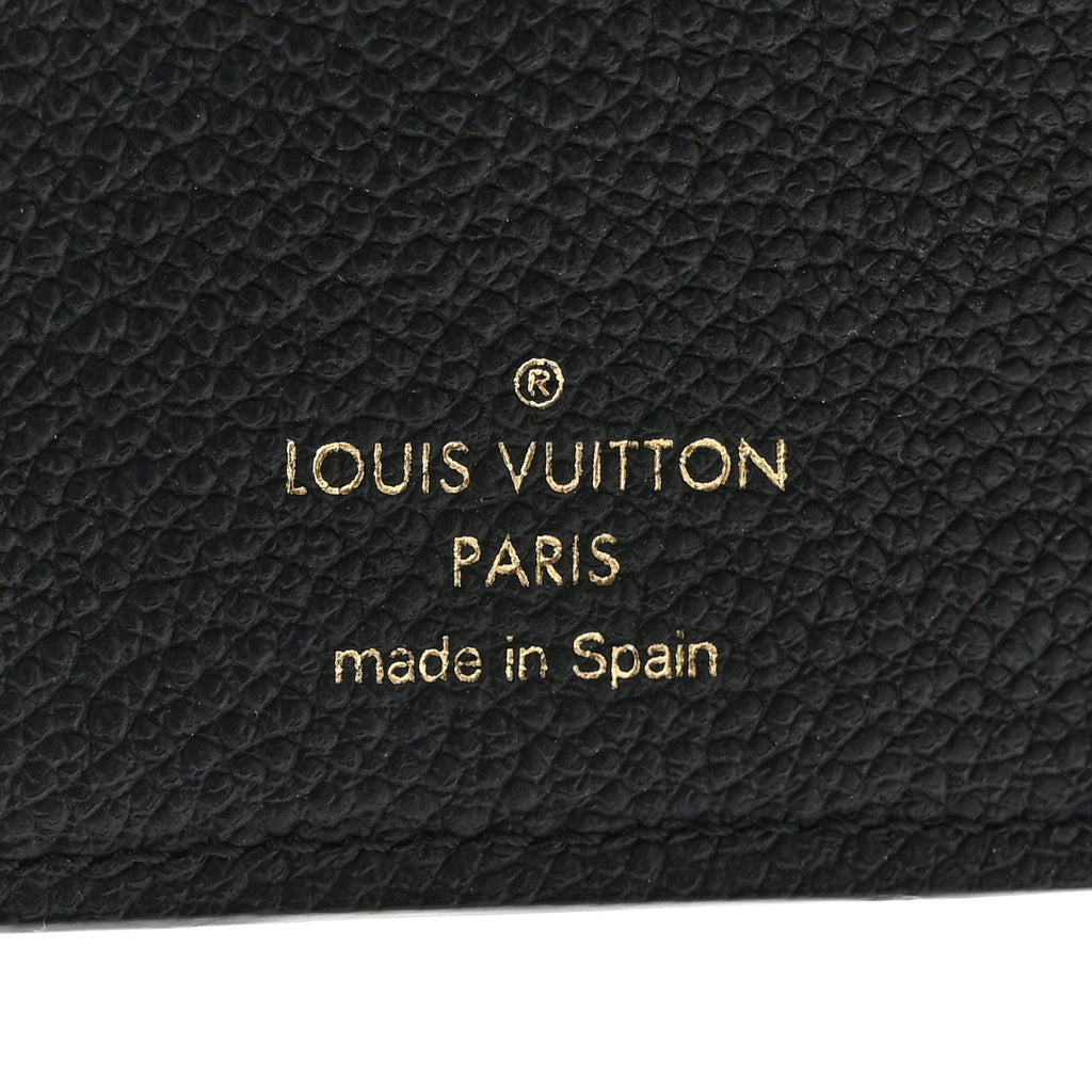 Louis Vuitton Empreinte Metis Compact Wallet Black