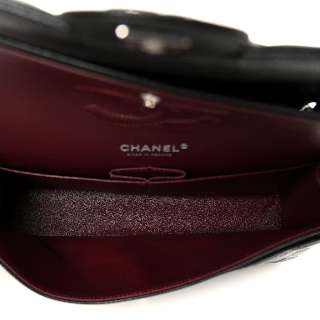 Chanel Caviar Quilted Medium Double Flap Black