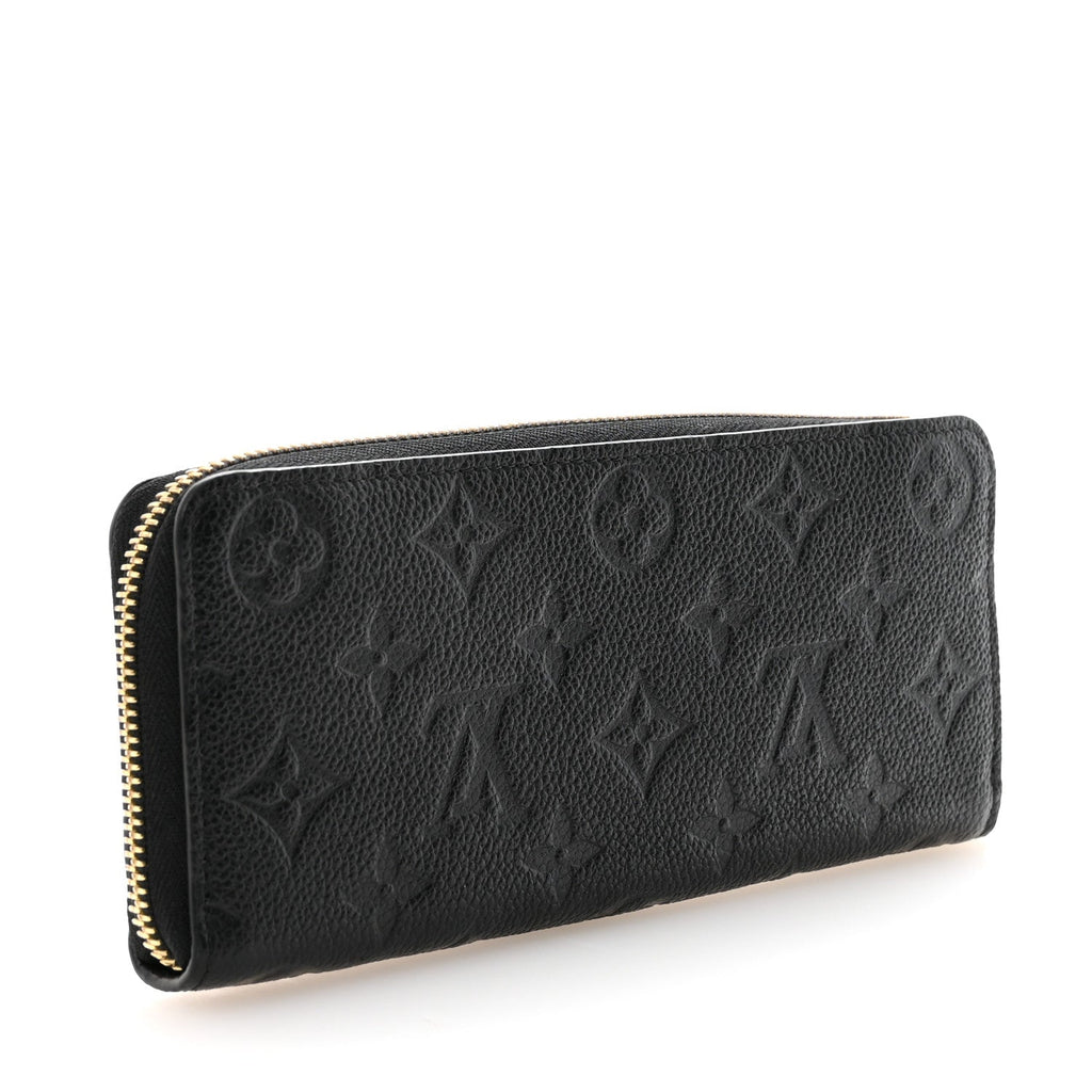 Louis Vuitton Empreinte Clemence Wallet Black