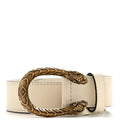 Gucci Calfskin Dionysus 30mm Belt 95 38 Mystic White