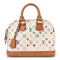Louis Vuitton Monogram Multicolor Alma PM White