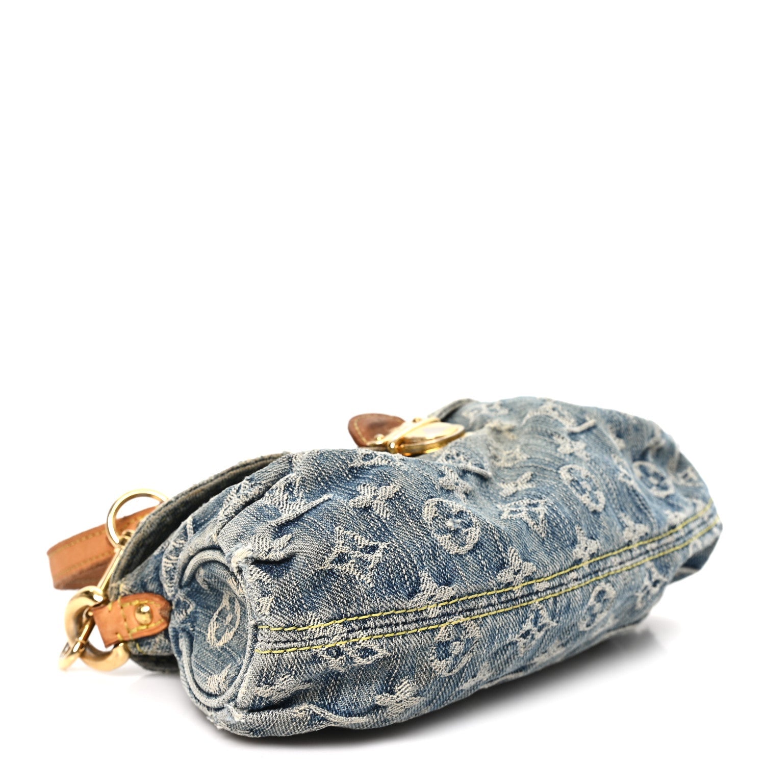 Louis Vuitton Monogram Denim Mini Pleaty Blue