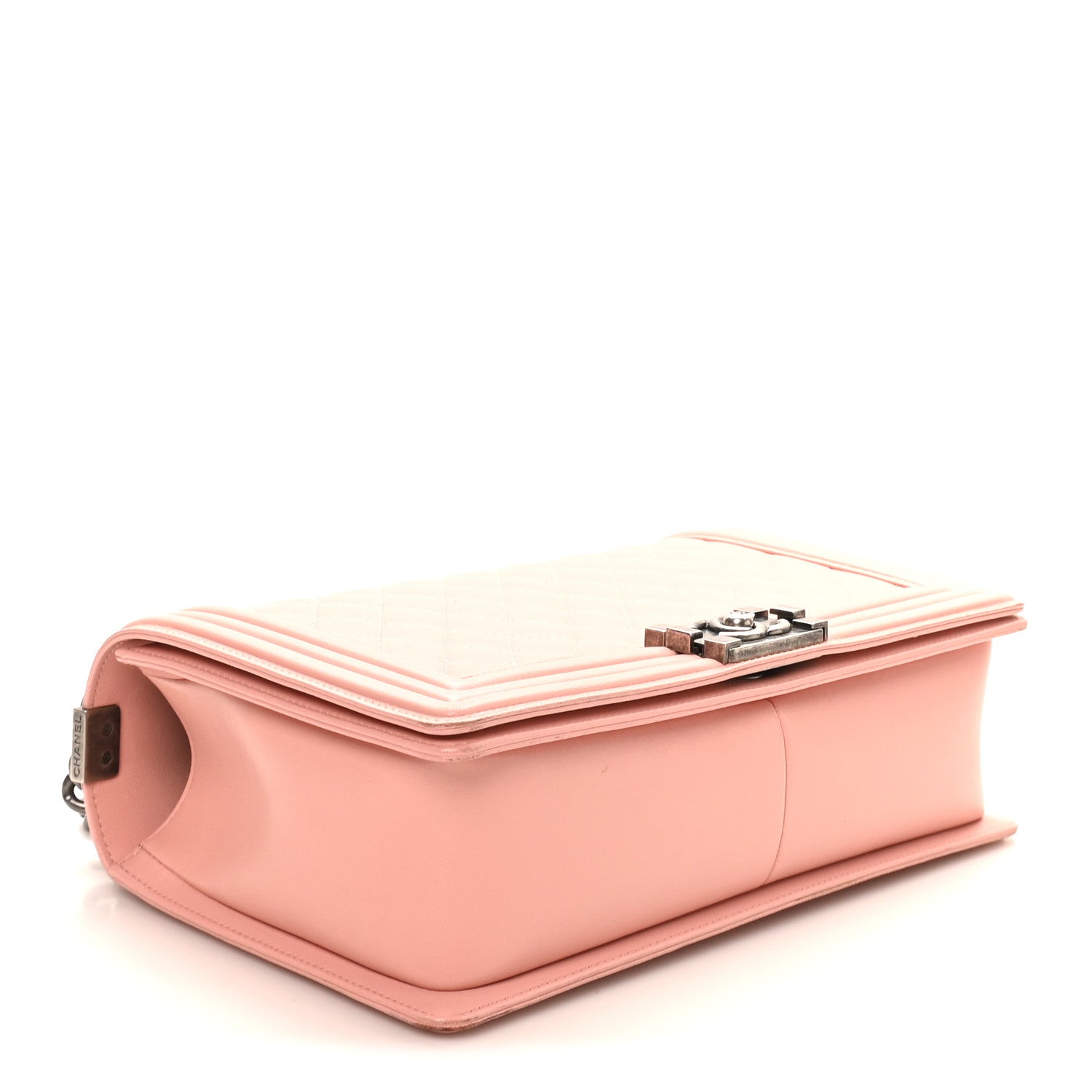 Chanel Lambskin Quilted New Medium Boy Flap Light Pink