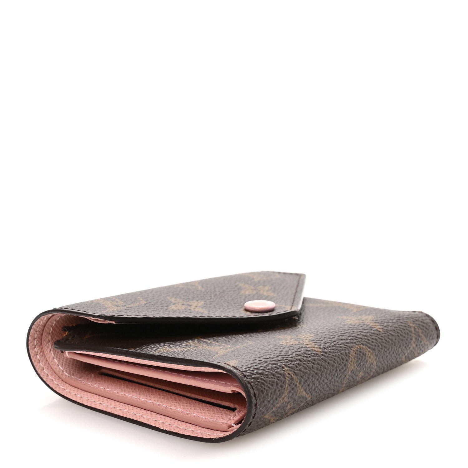 Louis Vuitton Monogram Victorine Wallet Rose Ballerine
