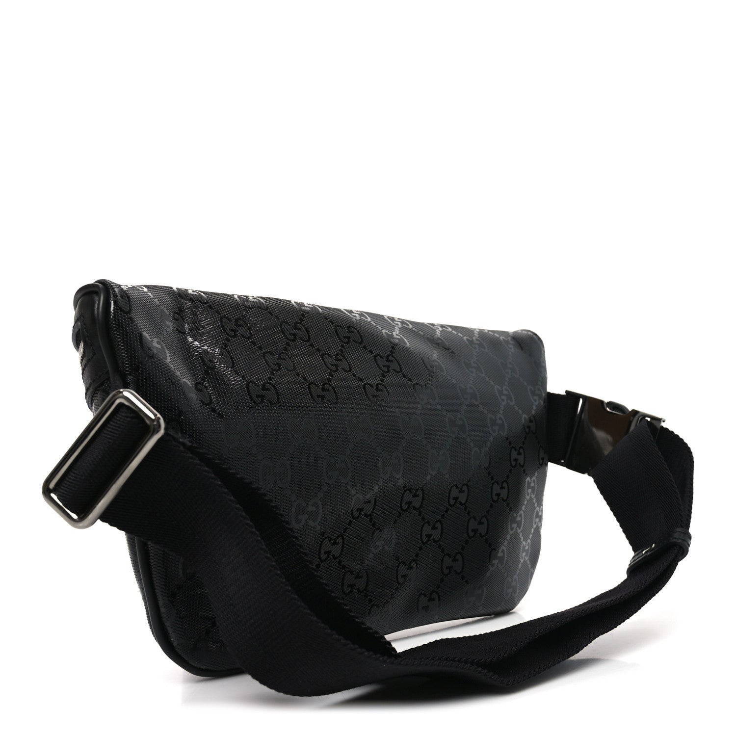 Gucci Imprime Monogram Belt Bag Black