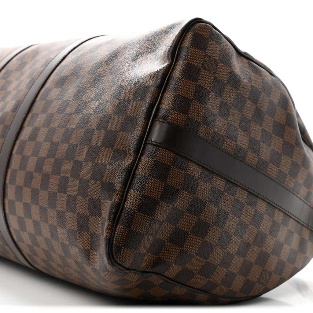 Louis Vuitton Damier Ebene Keepall Bandouliere 55