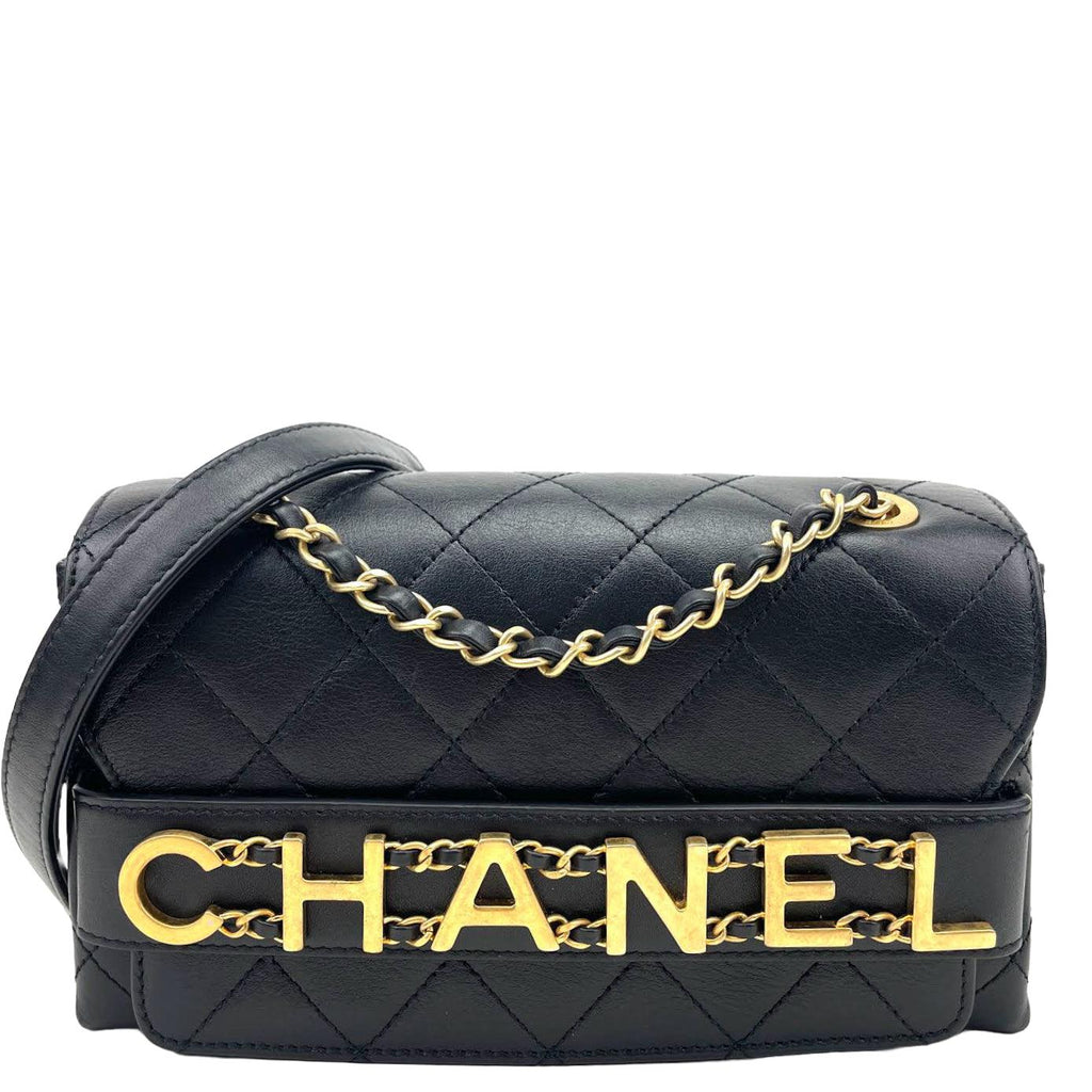 CHANEL Enchained Flap Bag -Small
