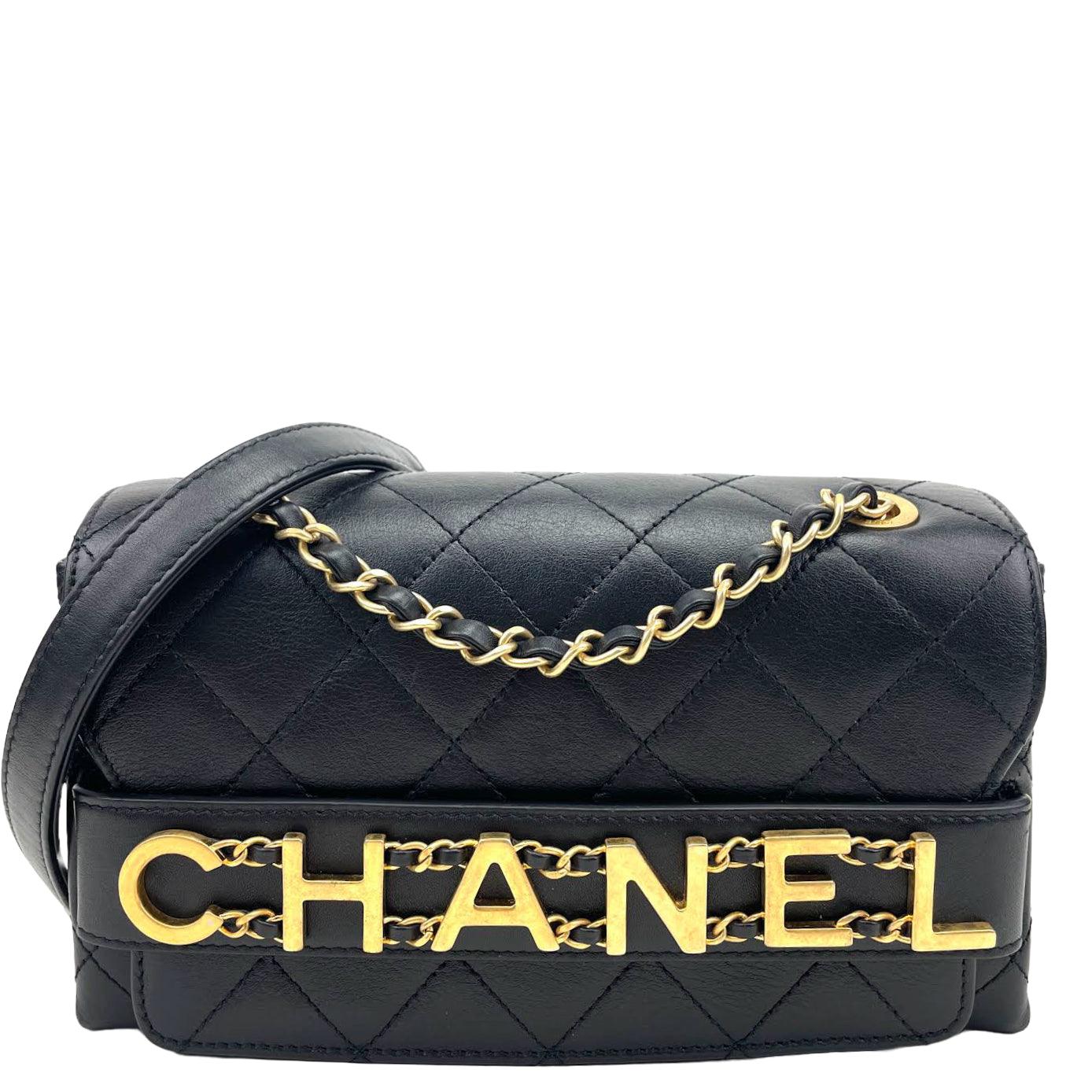 CHANEL Enchained Flap Bag -Small