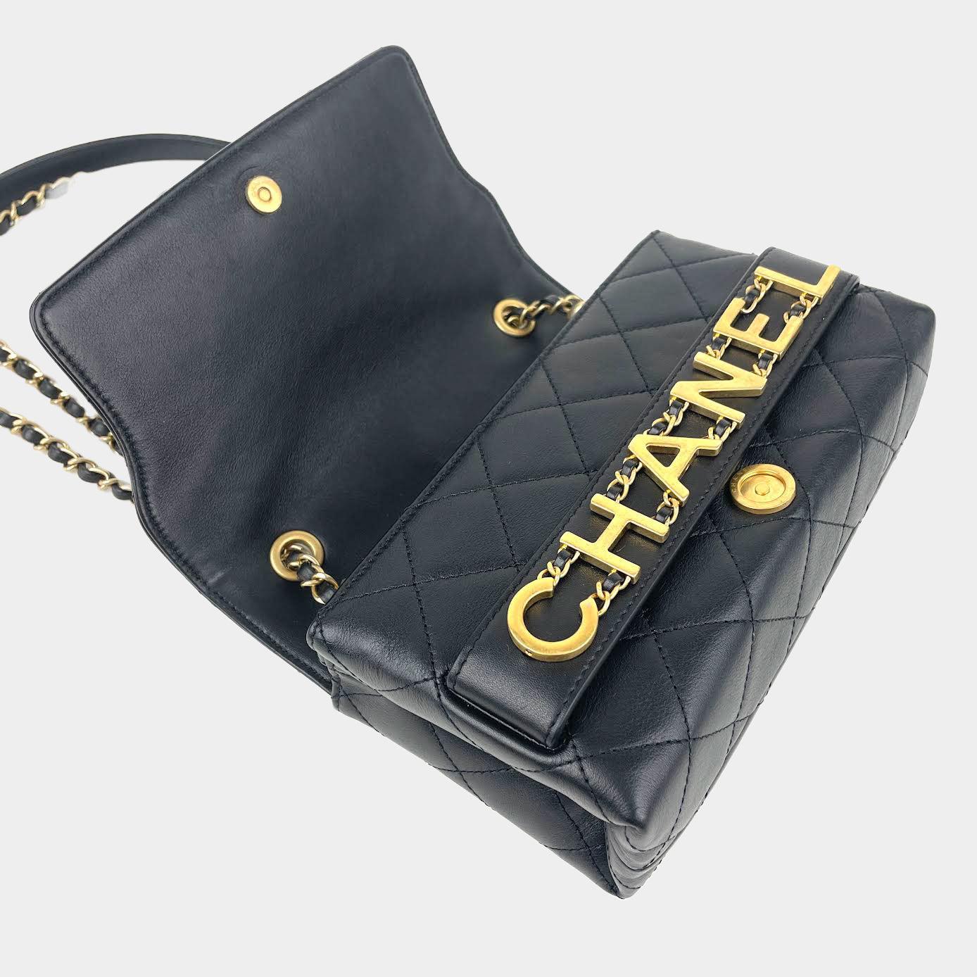 CHANEL Enchained Flap Bag -Small