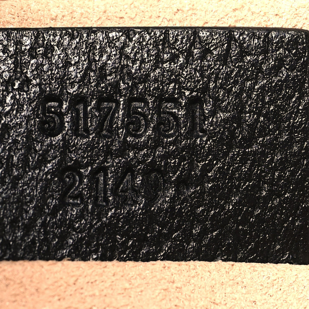 Gucci Calfskin Large Ophidia Pouch Clutch Black