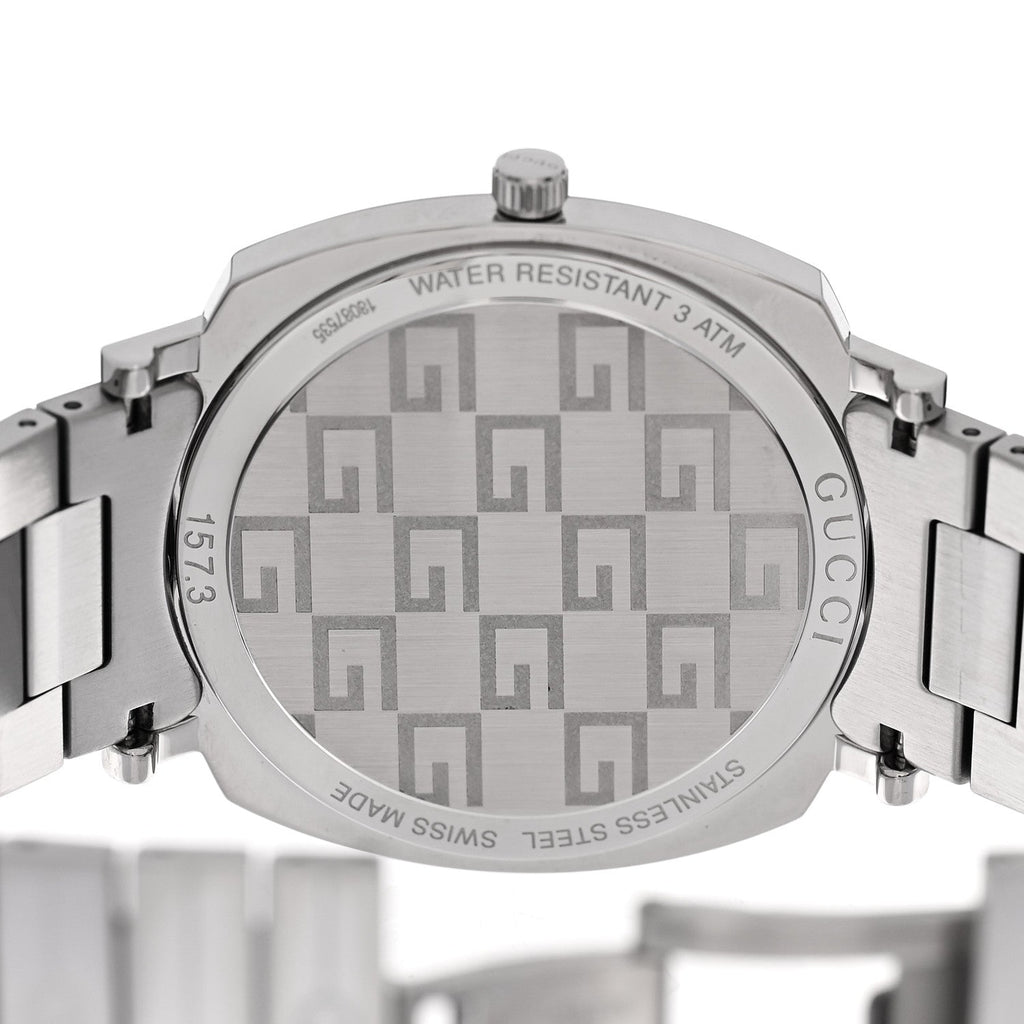 Gucci Stainless Steel 38mm Grip Quartz Watch