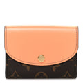 Louis Vuitton Monogram Rosalie Coin Purse Apricot