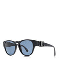 Crystal Lambskin CC Sunglasses 5455-Q-A Navy