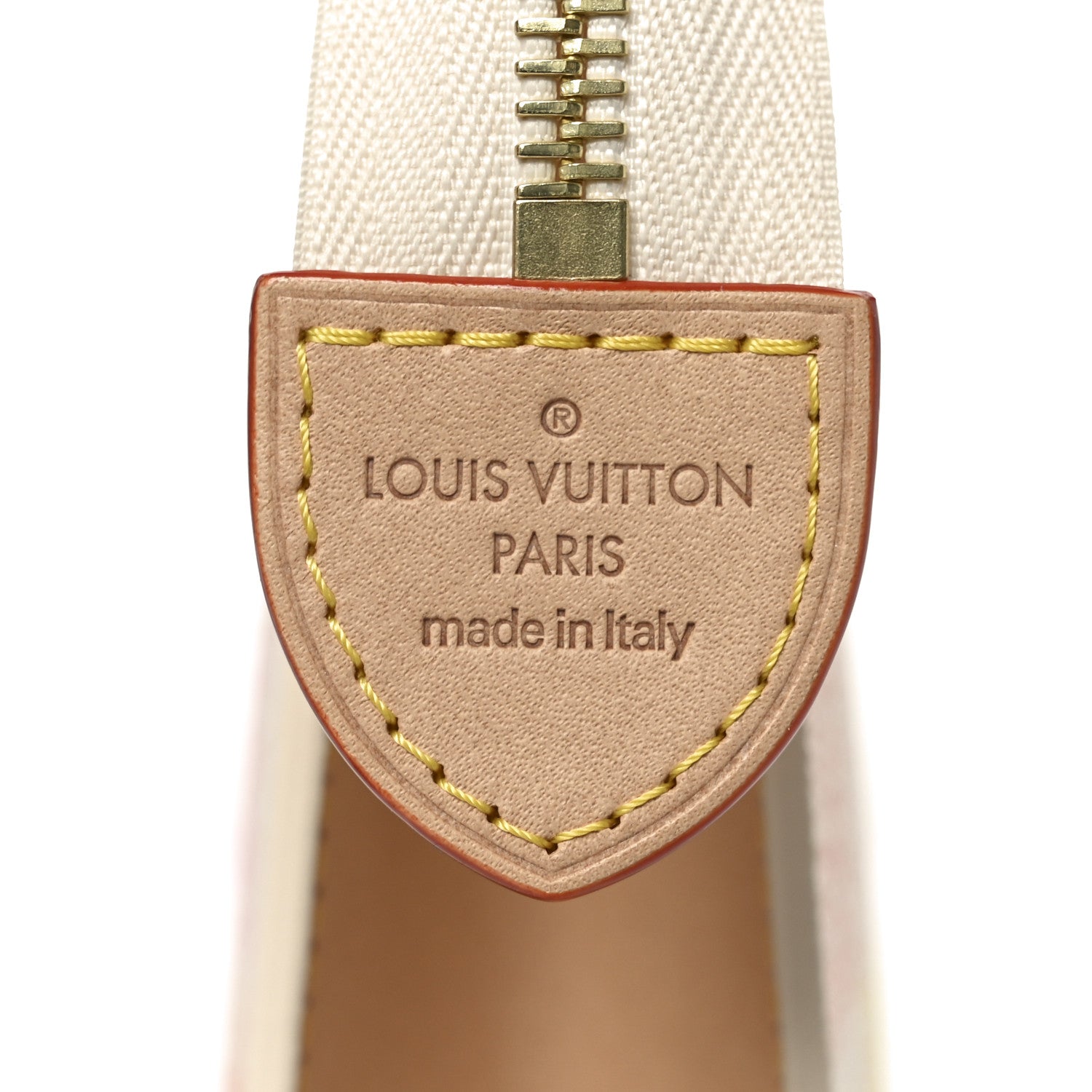 Louis Vuitton Damier Giant Toiletry Pouch   Peach