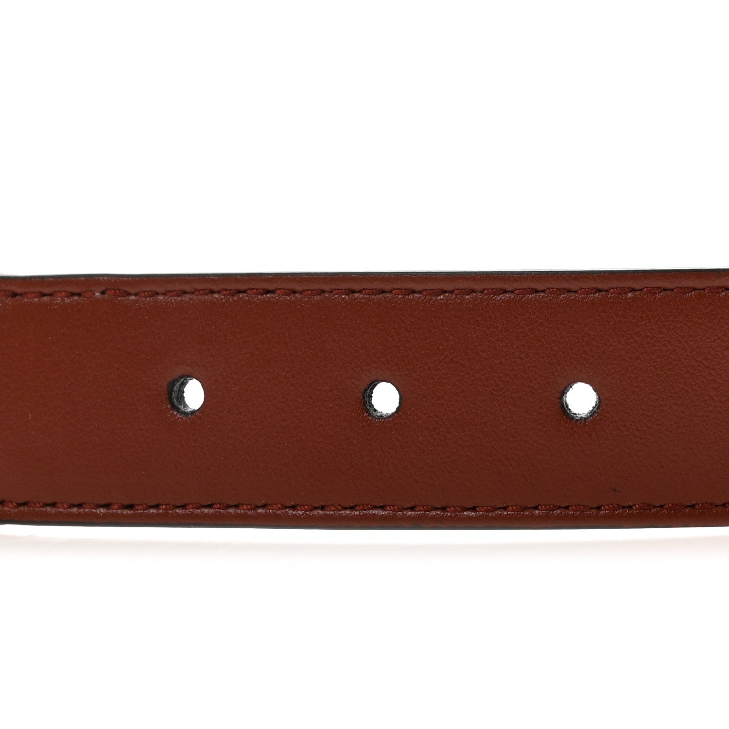 Gucci Calfskin Nylon Double G Web Kids Belt L Red