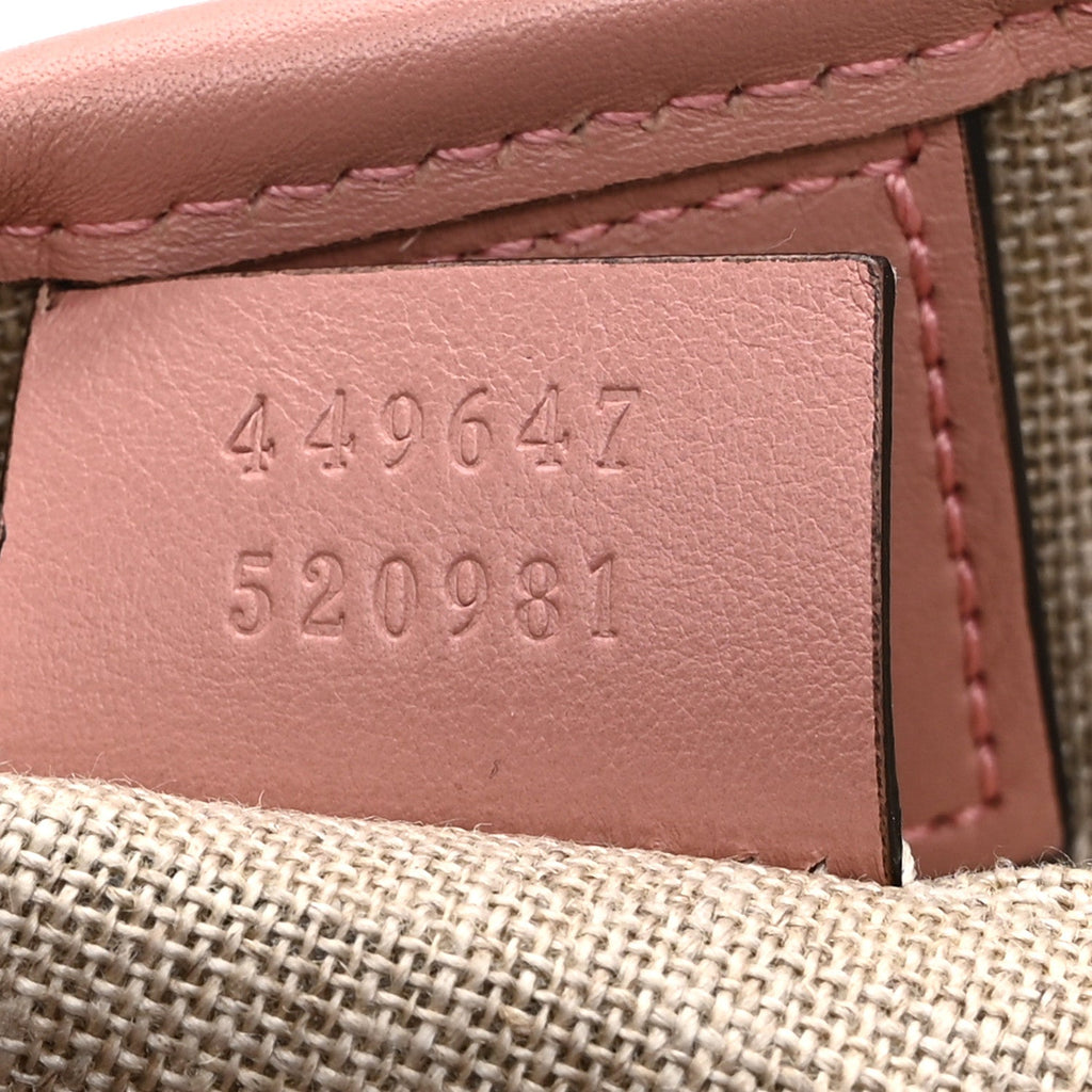 Gucci Microguccissima Medium Joy Tote Soft Pink