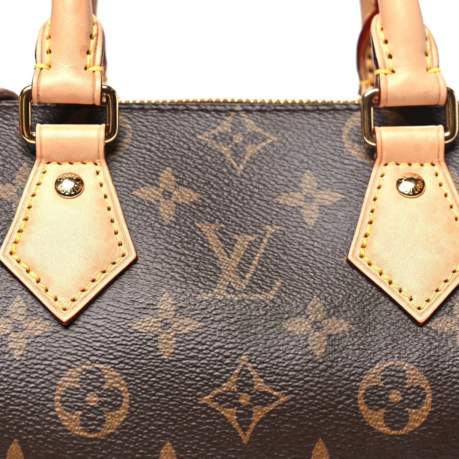 Louis Vuitton Monogram Speedy Bandouliere 20 Beige