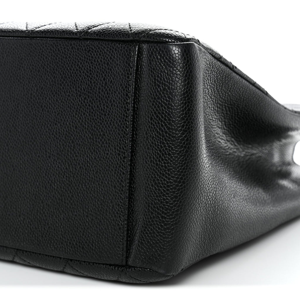 Chanel Caviar Quilted Grand Shopping Tote GST Black
