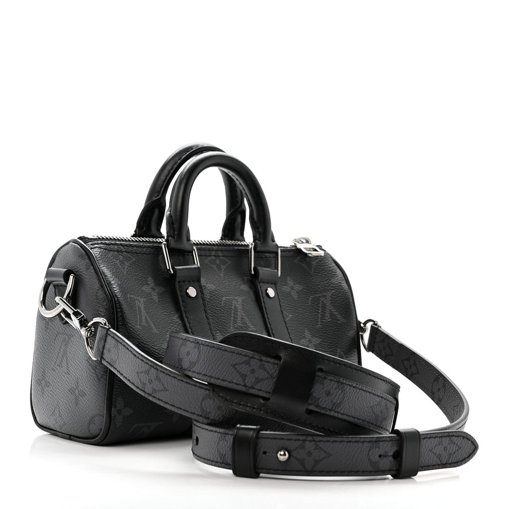Louis Vuitton Reverse Monogram Eclipse Keepall XS Black