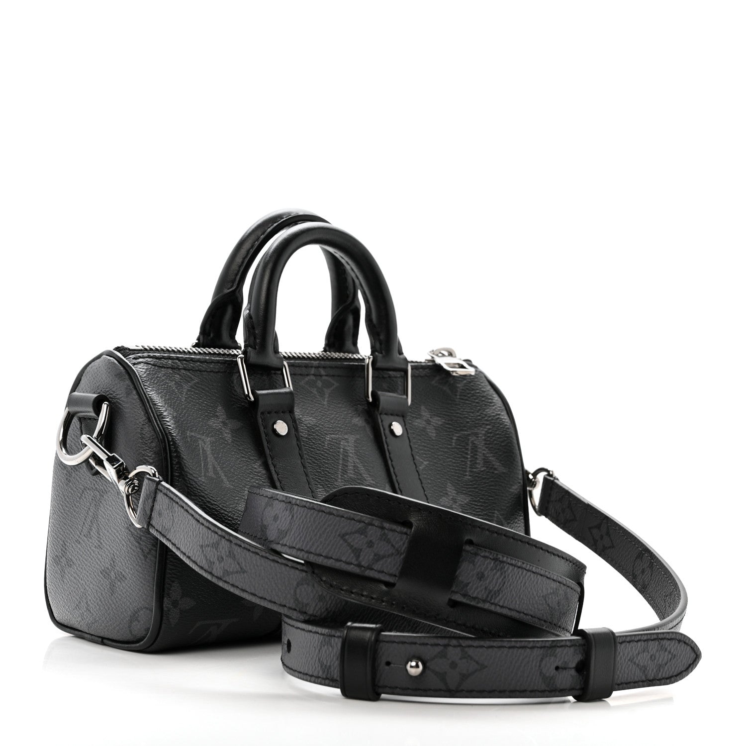 Louis Vuitton Reverse Monogram Eclipse Keepall XS Black