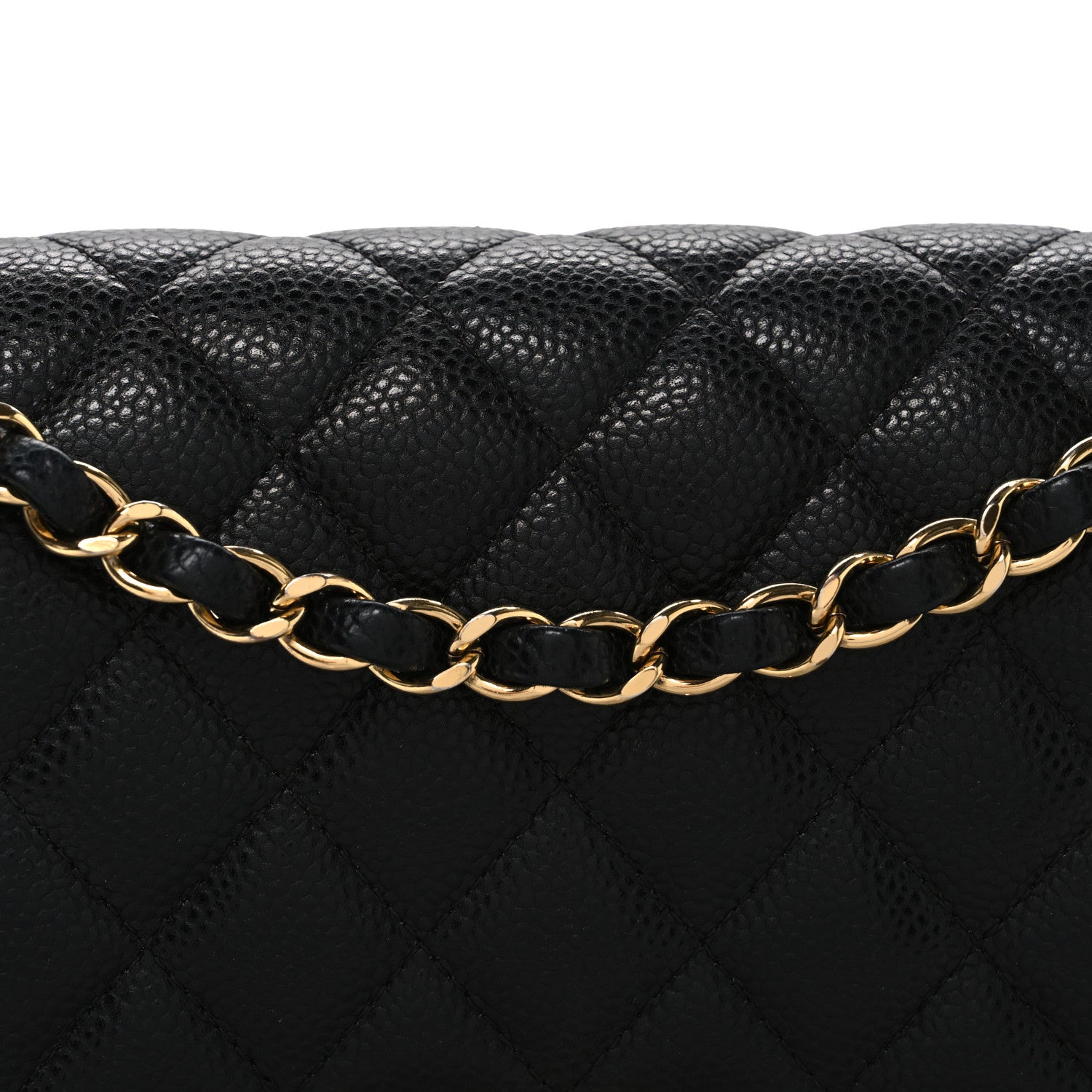 Chanel Caviar Quilted Medium Double Flap Black