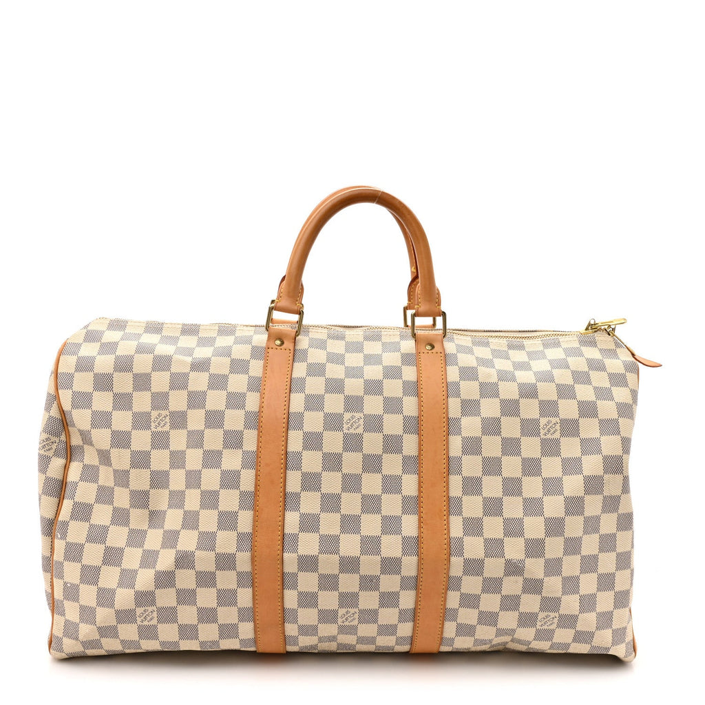 Louis Vuitton Damier Azur Keepall 50