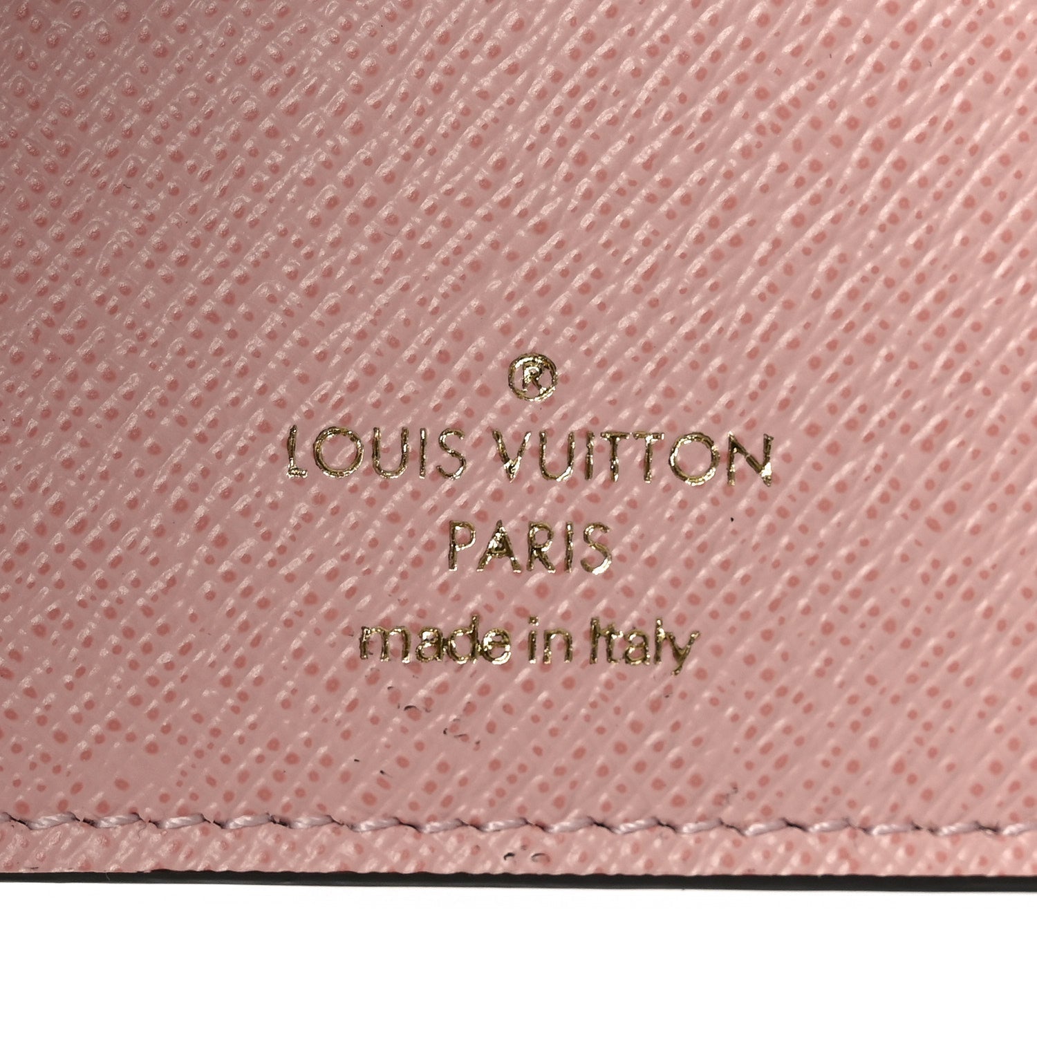Louis Vuitton Monogram Lou Wallet Rose Ballerine
