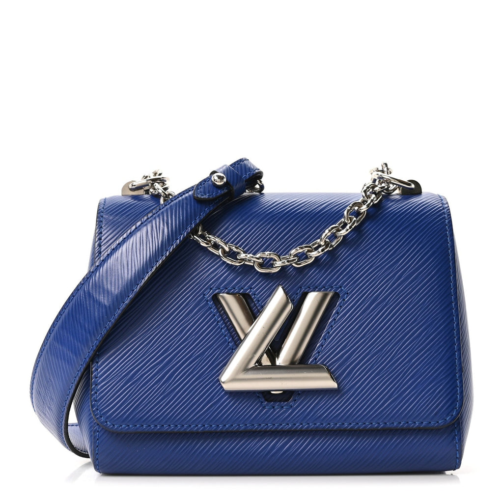 Louis Vuitton Epi Twist Shoulder Bag PM Blueberry