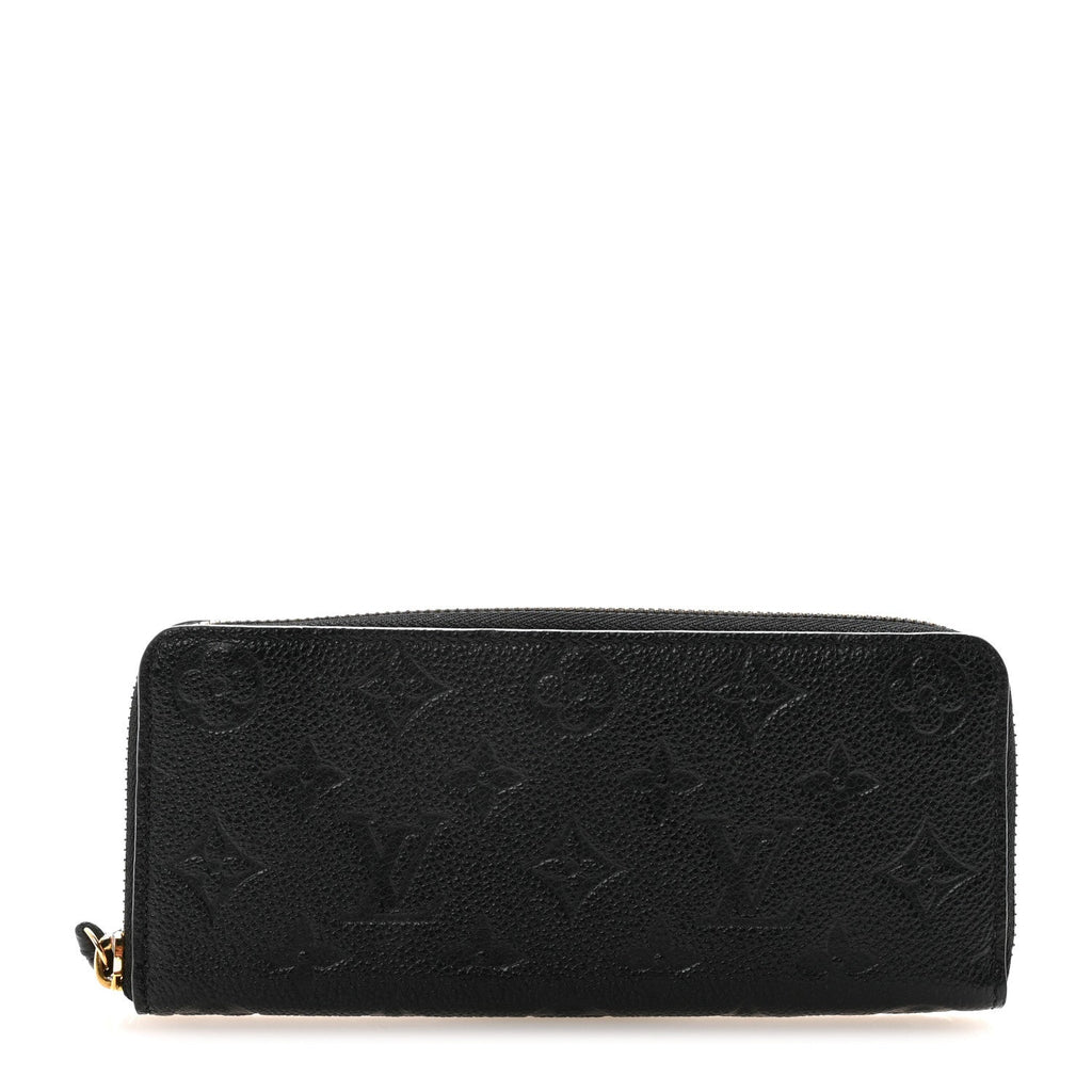 Louis Vuitton Empreinte Clemence Wallet Black