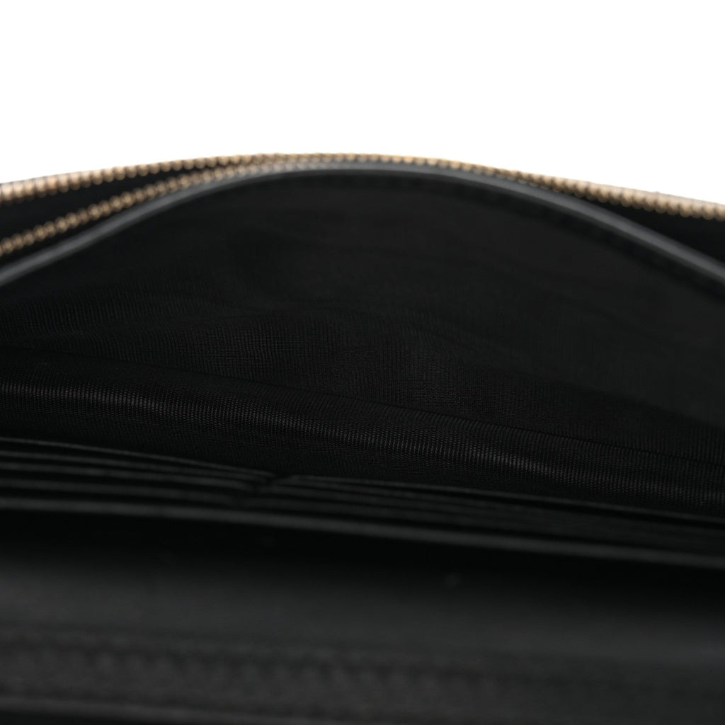 Gucci Soft Microguccissima Crossbody Wallet Black