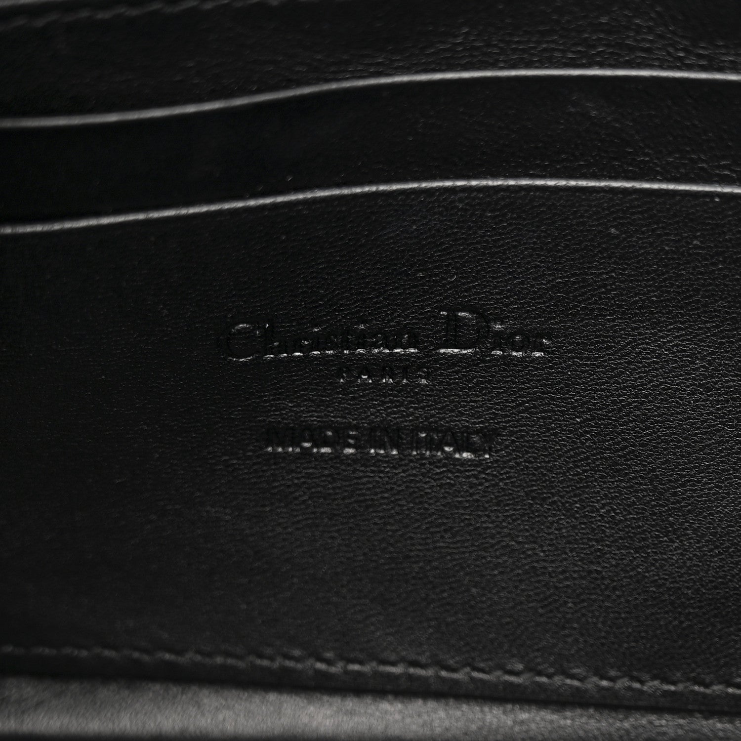 Christian Dior Lambskin Macrocannage DiorStar Hobo Bag Black