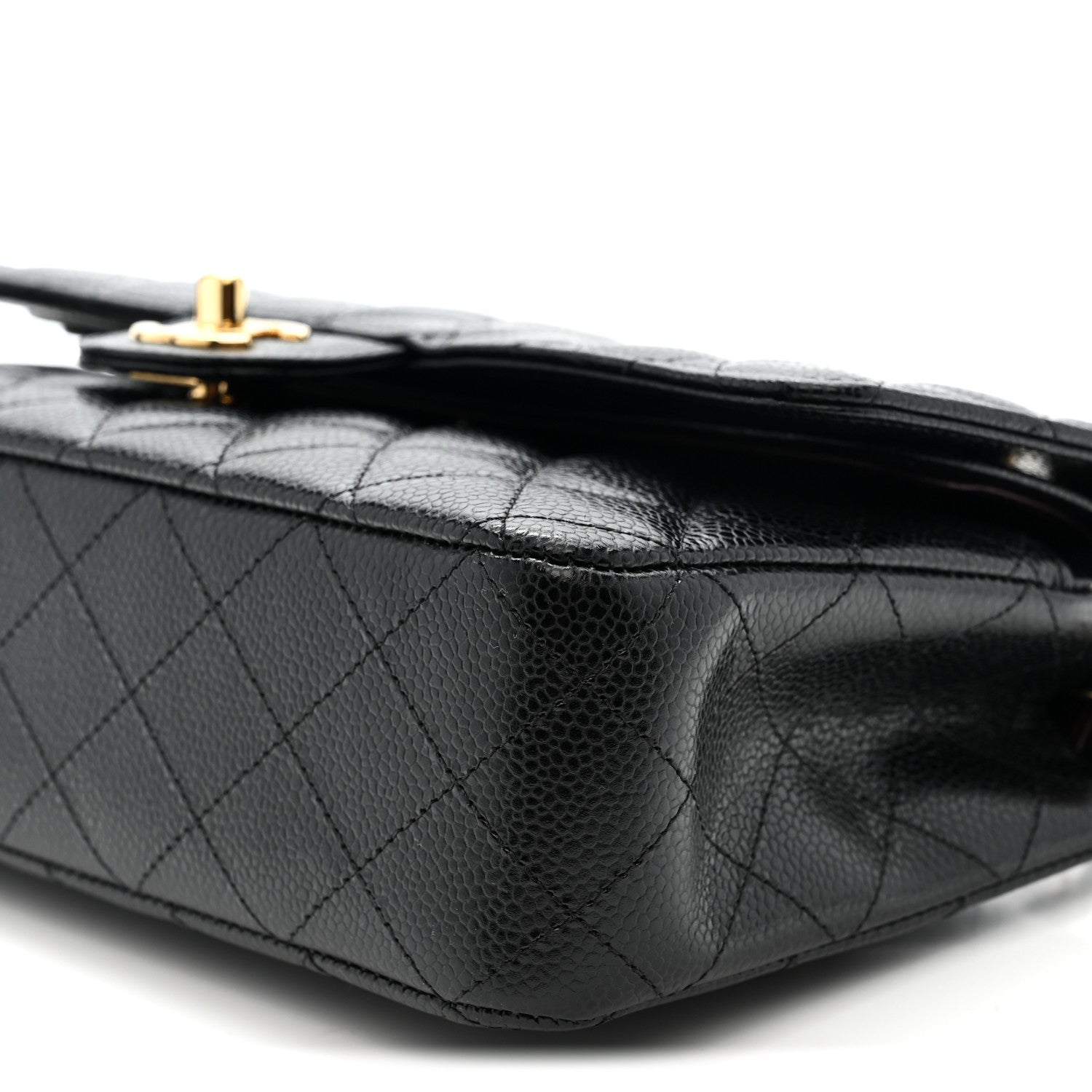 Chanel Caviar Quilted Medium Double Flap Black