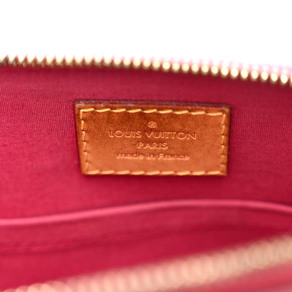 Louis Vuitton Vernis Alma BB Rose Indien