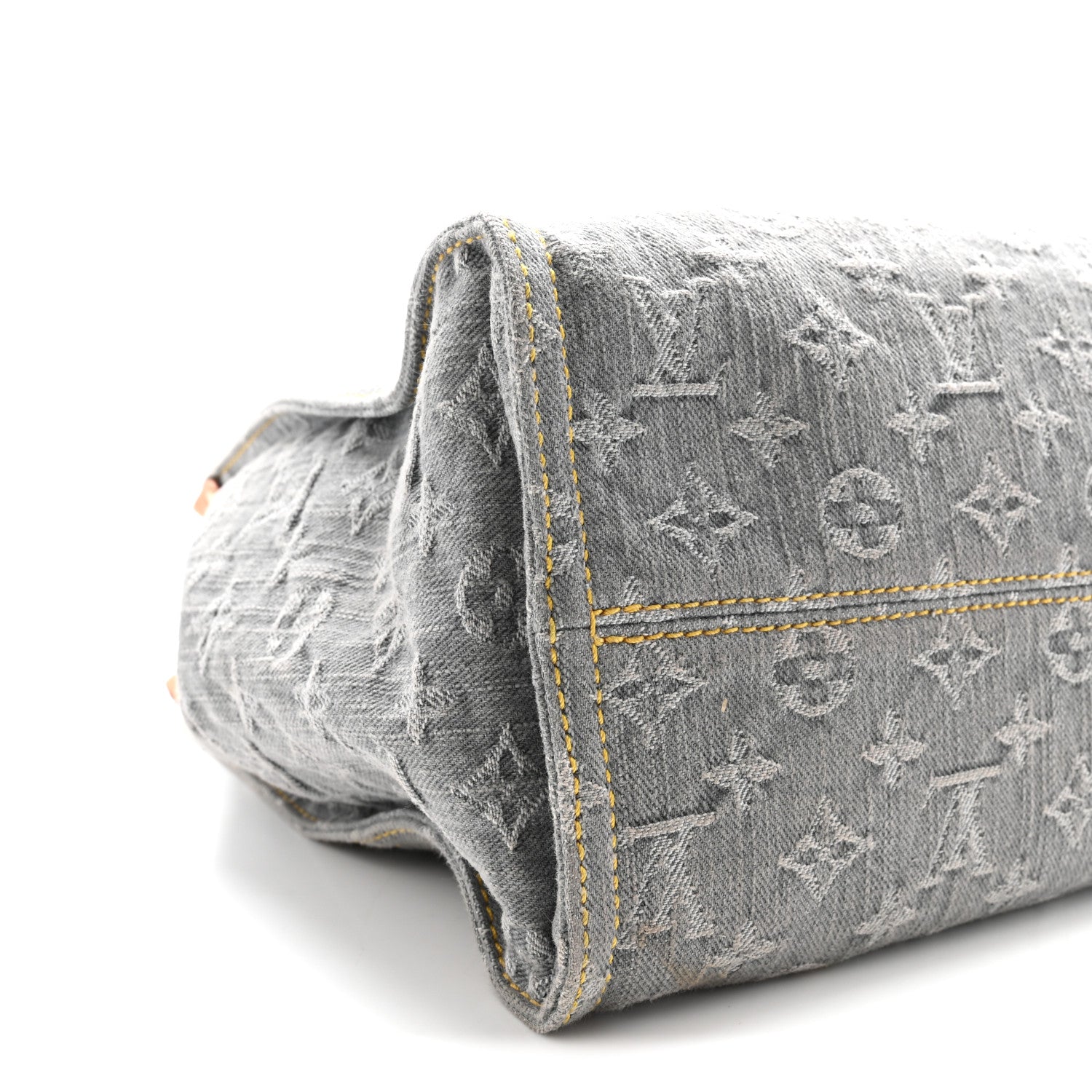 Louis Vuitton Monogram Denim Onthego MM Washed Grey