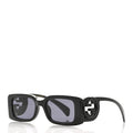 Gucci Acetate Chaise Rectangle Frame Sunglasses GG1325S Black