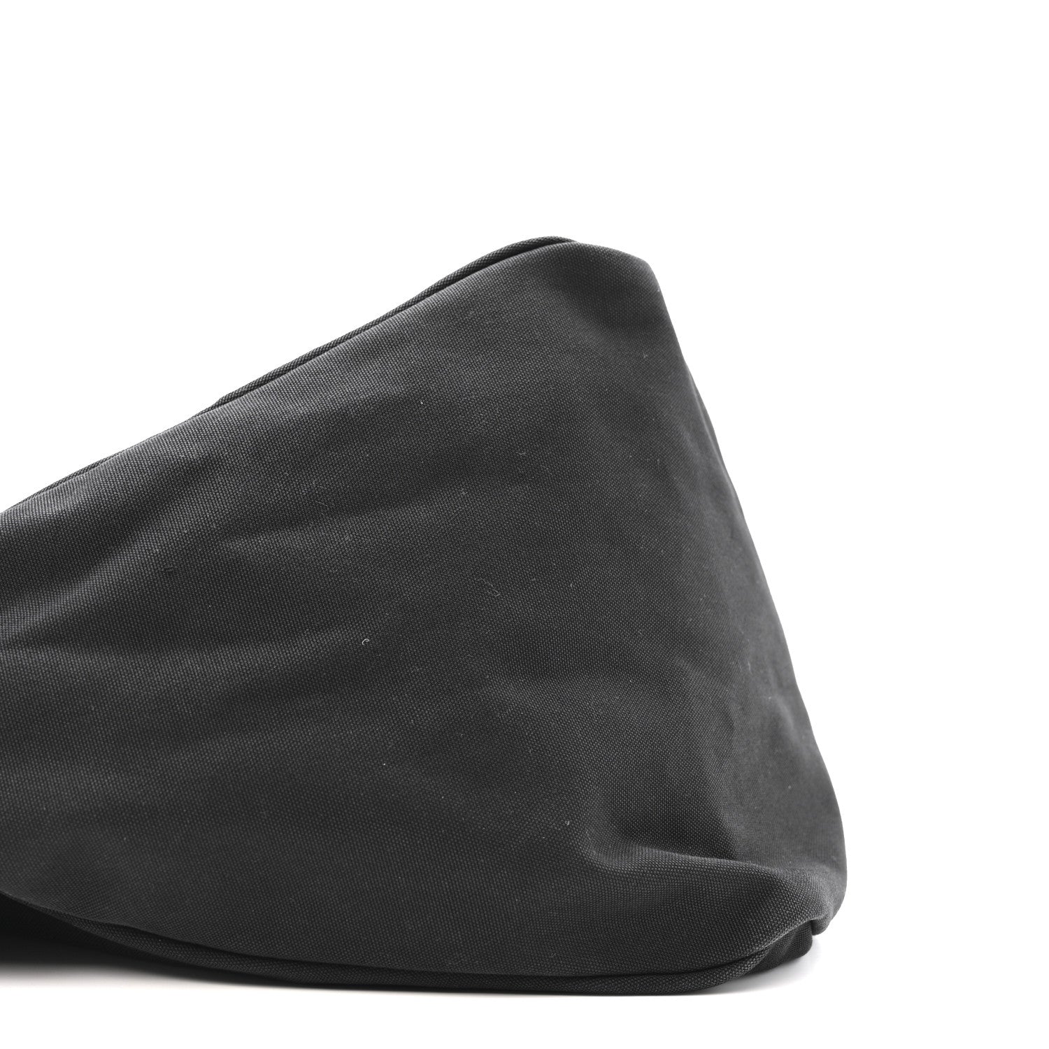 Prada Canapa Triangle Shoulder Bag Black