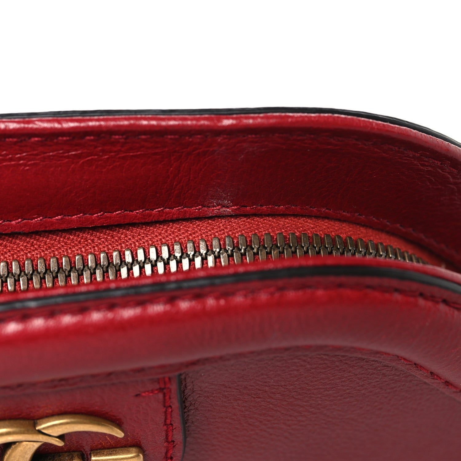 Gucci Piuma Lux Calfskin Small Re(Belle) Crossbody Bag Romantic Cerise
