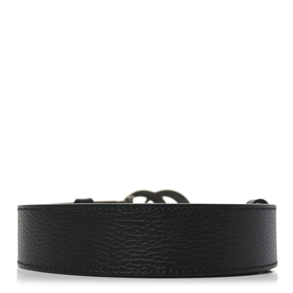 Gucci Calfskin Double G Reversible 80 32 Belt Black