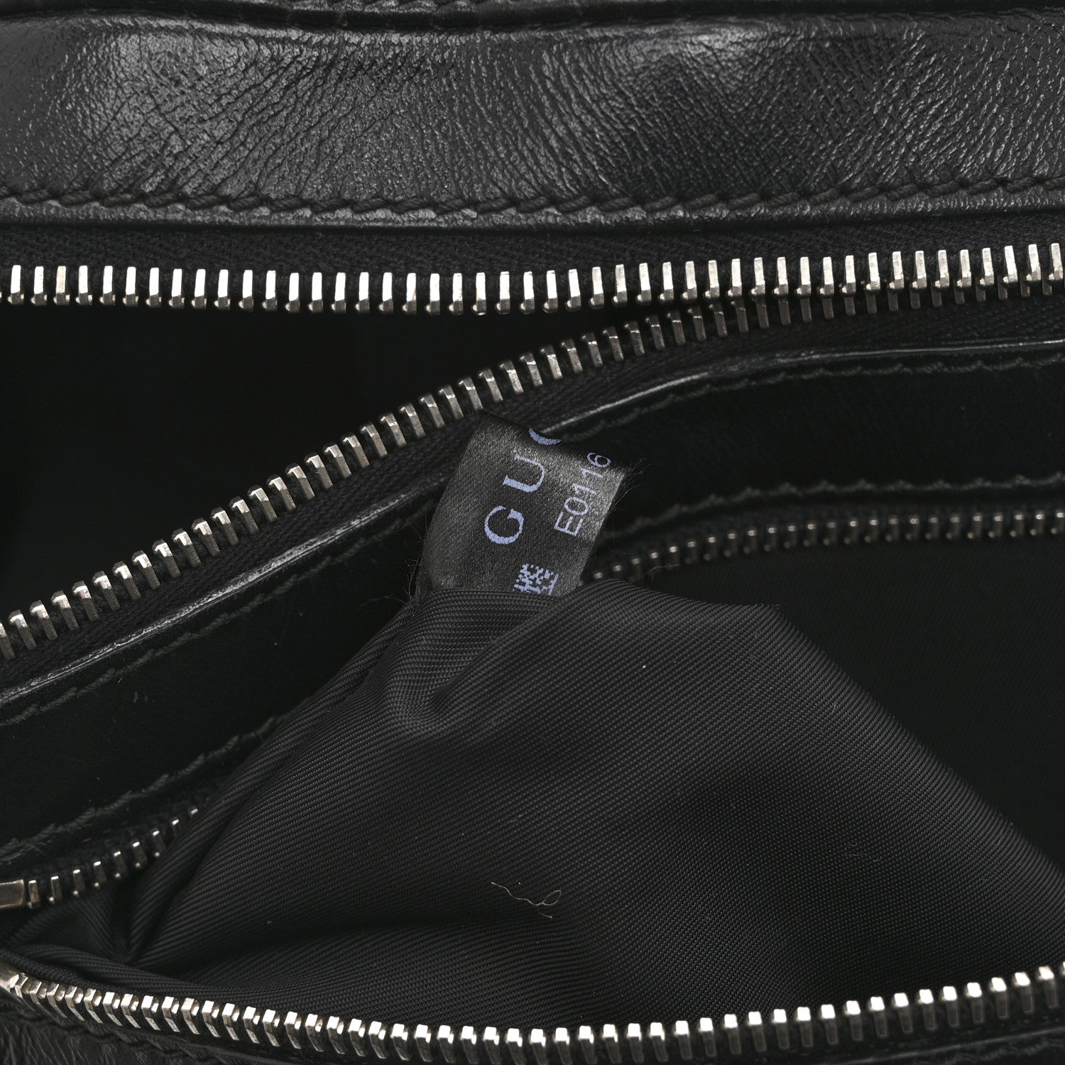Gucci Guccissima Web Belt Bag Black