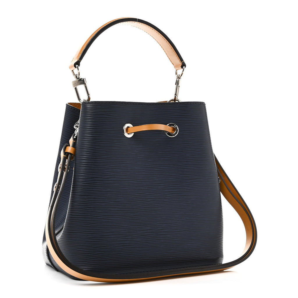 Louis Vuitton Epi Neonoe BB Indigo Safran