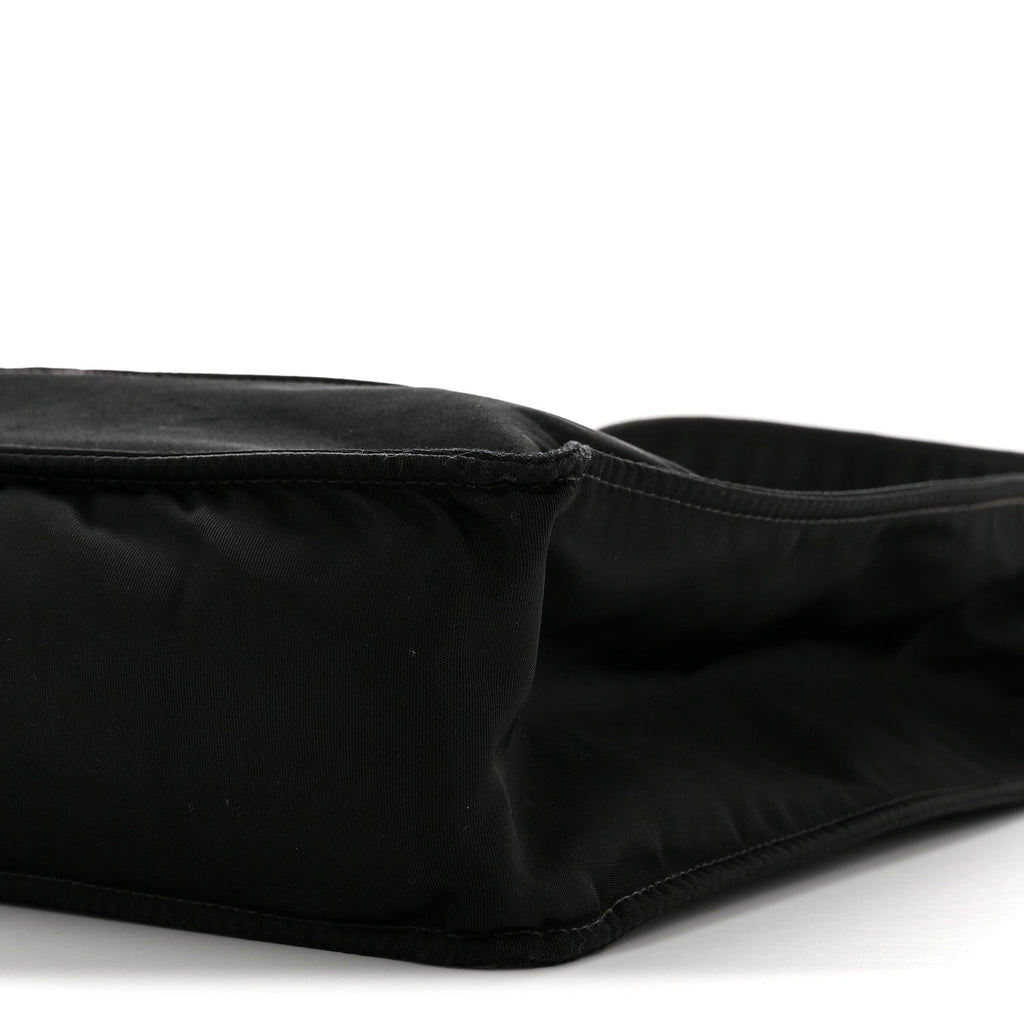 Chanel Nylon Button CC Tote Black