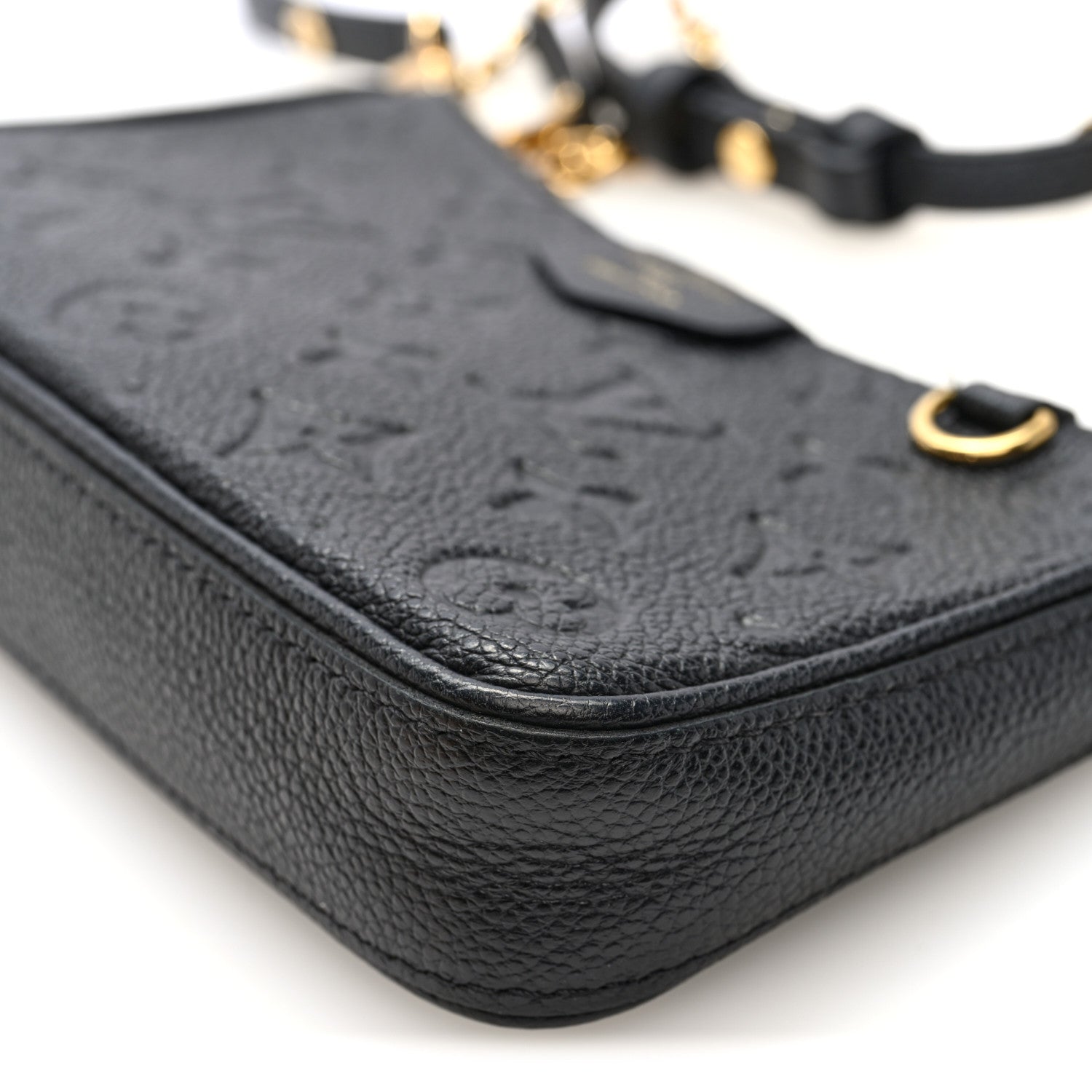 Louis Vuitton Empreinte Easy Pouch On Strap Black